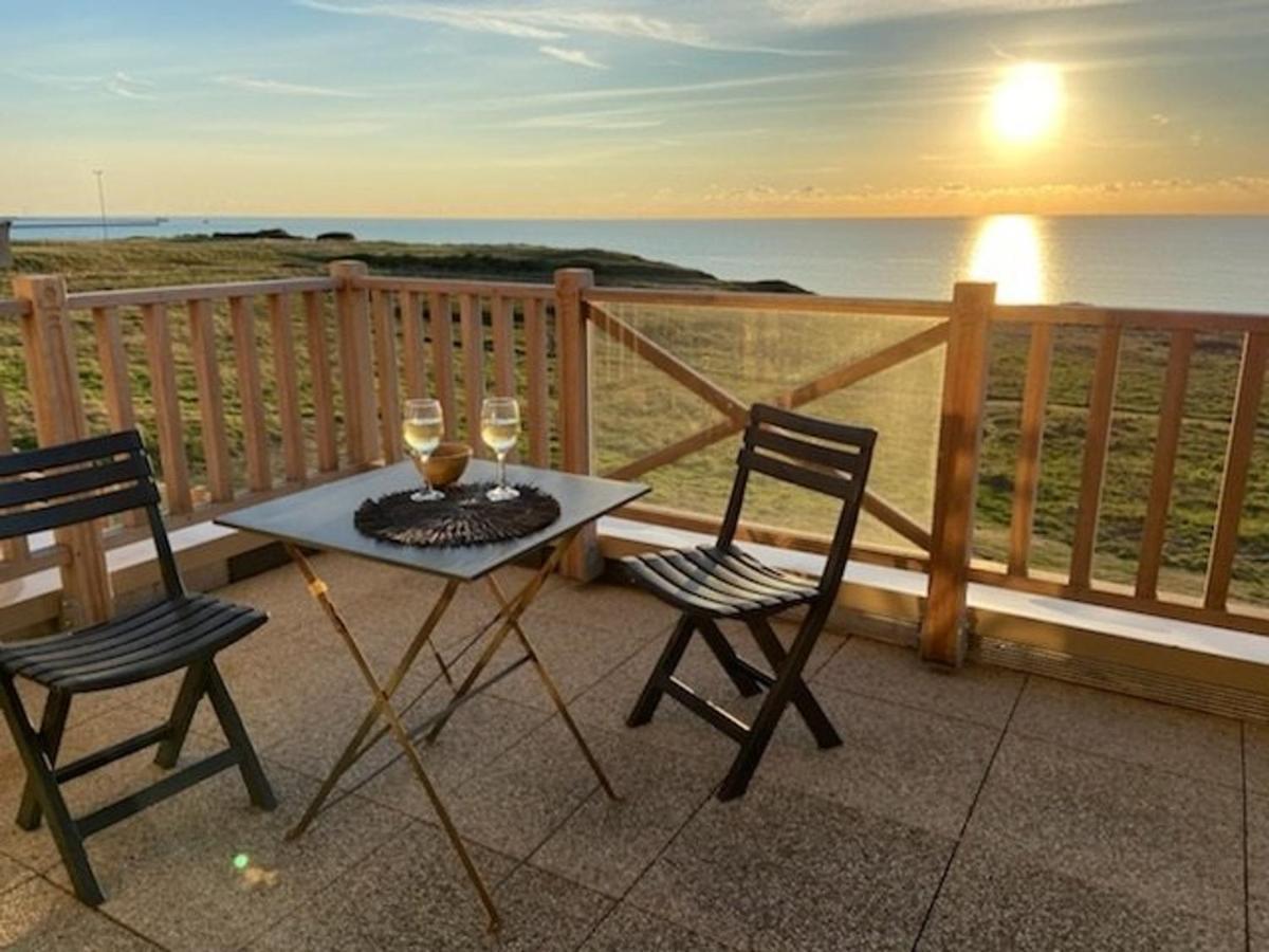 Appartamento Duplex Neuf Avec Balcon Vue Mer, Parking Prive Et Wifi - 2 Pers, Proche Commerces - Fr-1-675-19 Wimereux Esterno foto
